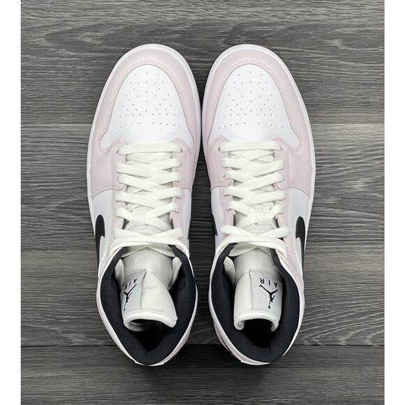 WMNS Air Jordan 1 Mid, Light Violet/White | Size 12W / 10.5M [new] BQ6472-500 - Picture 5 of 10